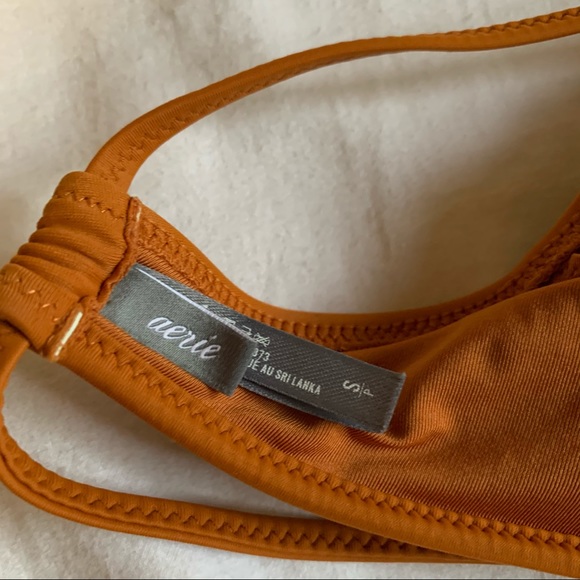 Aerie Orange Halter Bikini Top - Picture 4 of 4